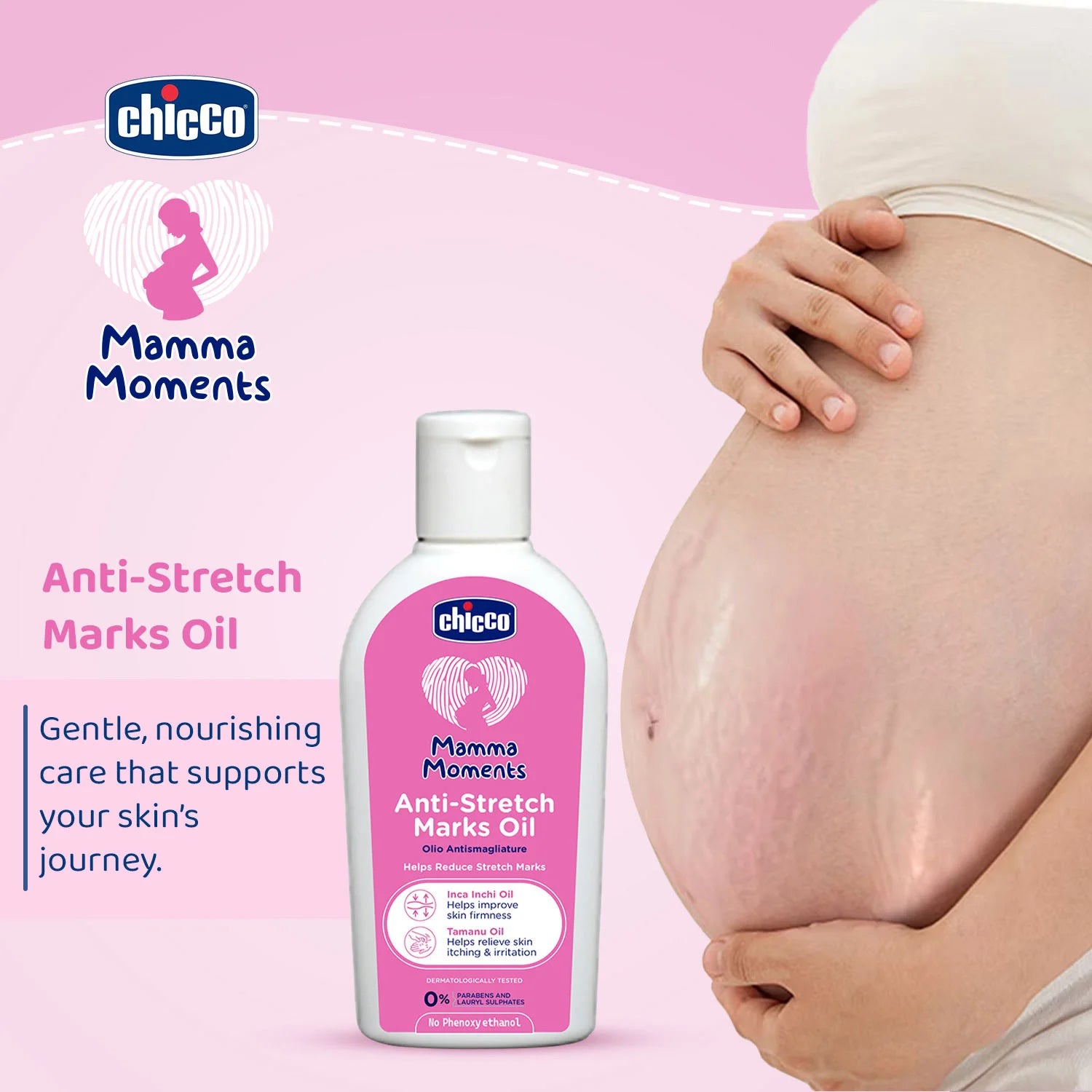 Mamma Moments Anti Stretchmark Oil 100 ml