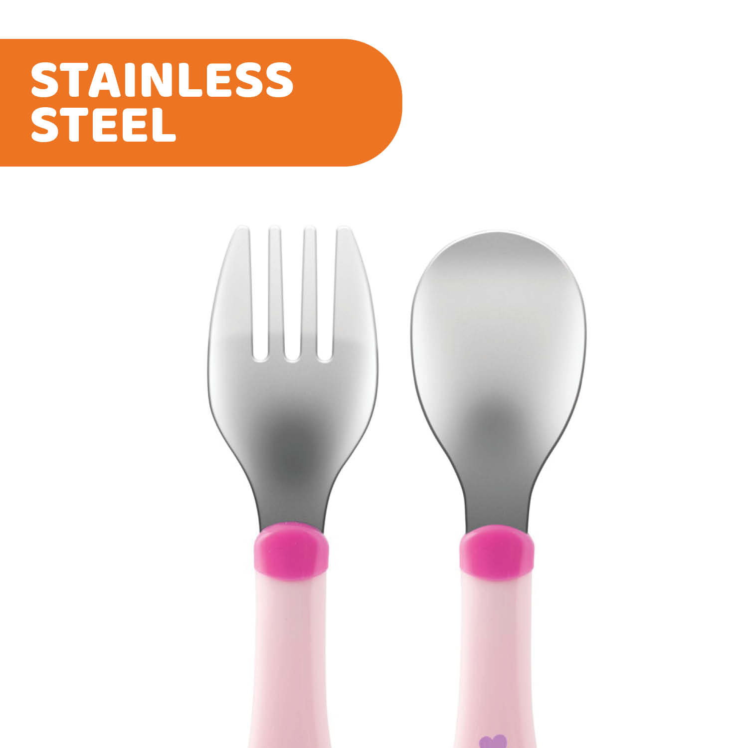 Metal Cutlery 18M+ Girl/Neutral