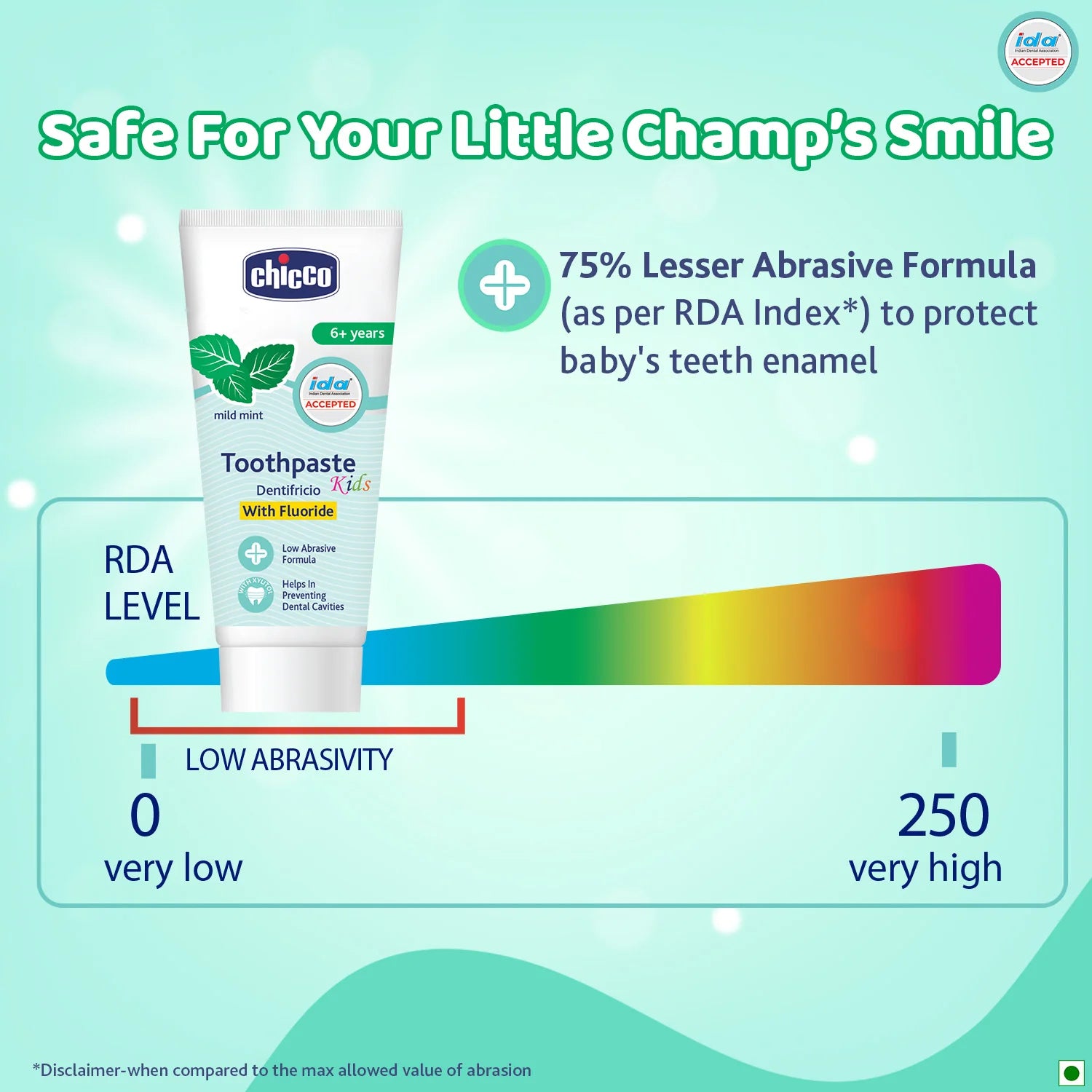 Mild Mint Toothpaste  6Y+  70g