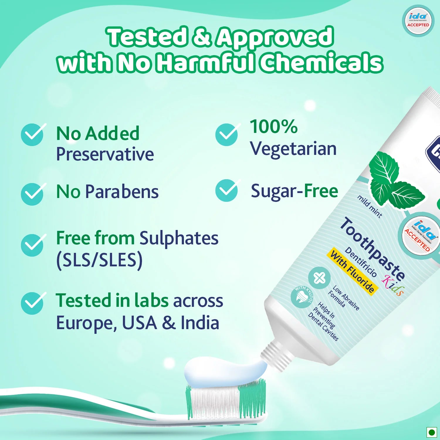 Mild Mint Toothpaste  6Y+  70g