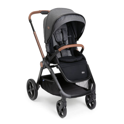 Mysa Stroller Black Satin