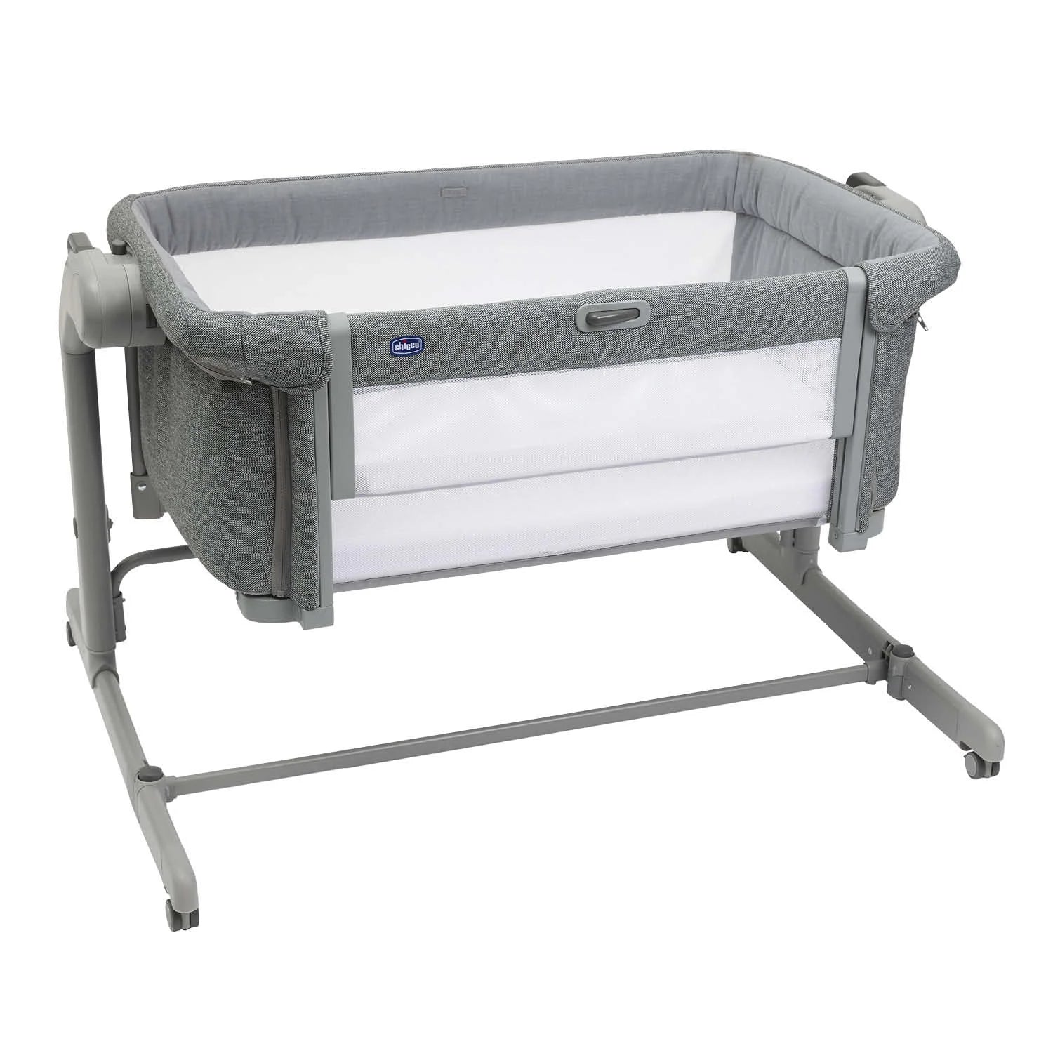 Next2Me Magic Evo Co Sleeping Crib Dark Grey