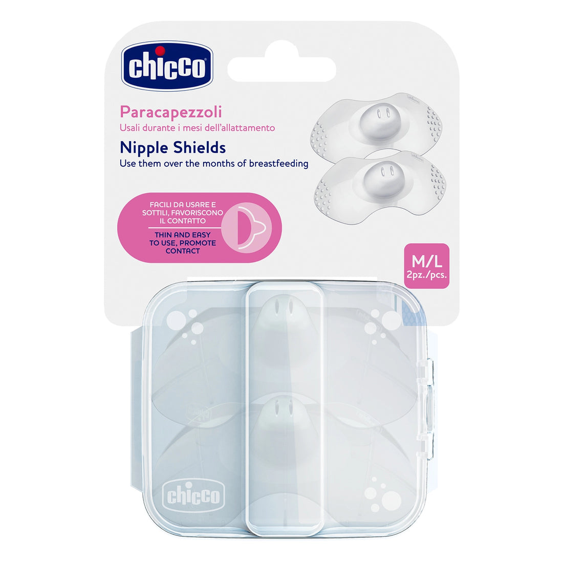 Nipple Shields Silicone  M-L
