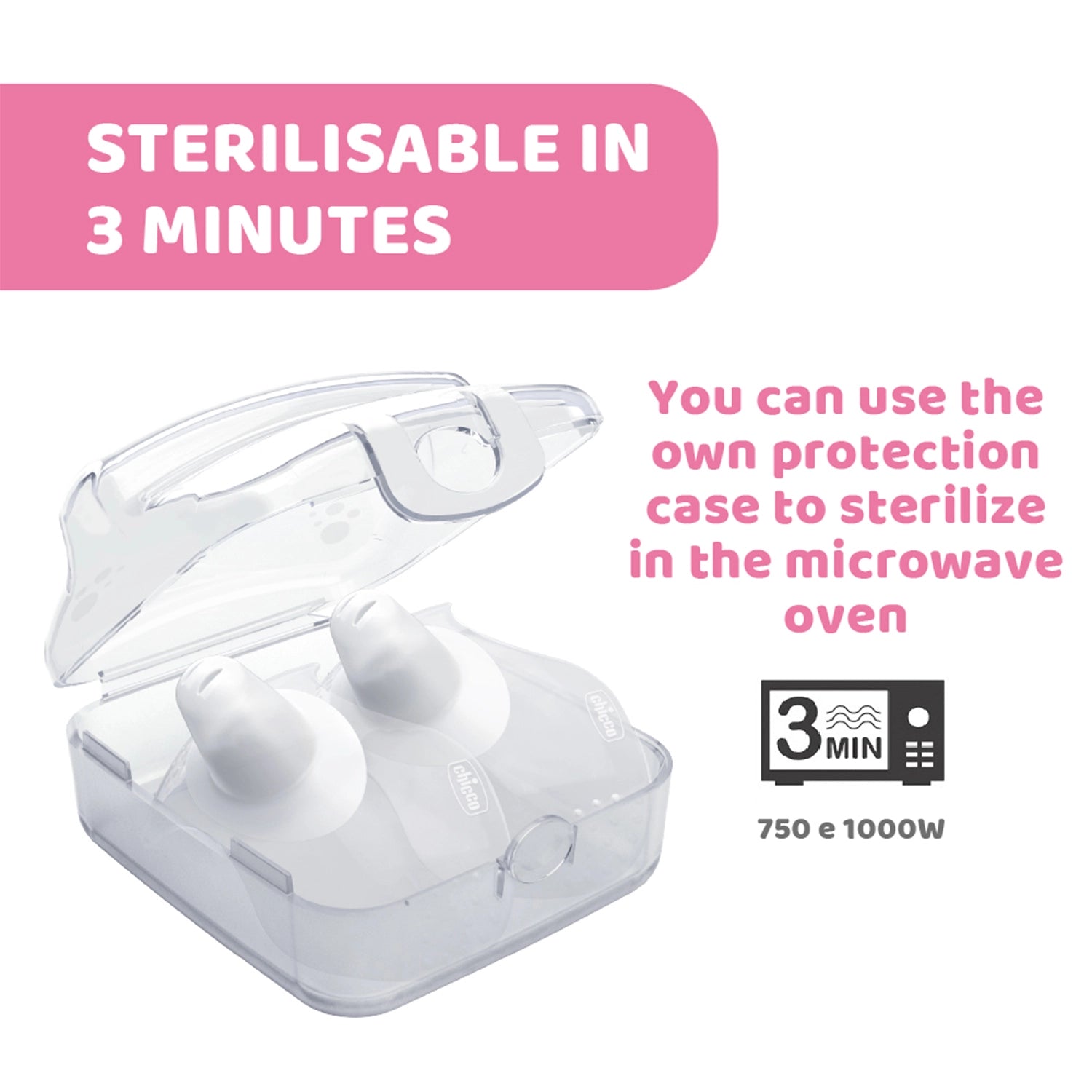 Nipple Shields Silicone  M-L