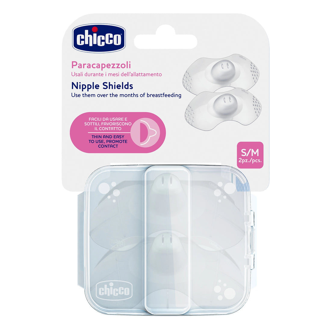 Nipple Shields Silicone  S-M