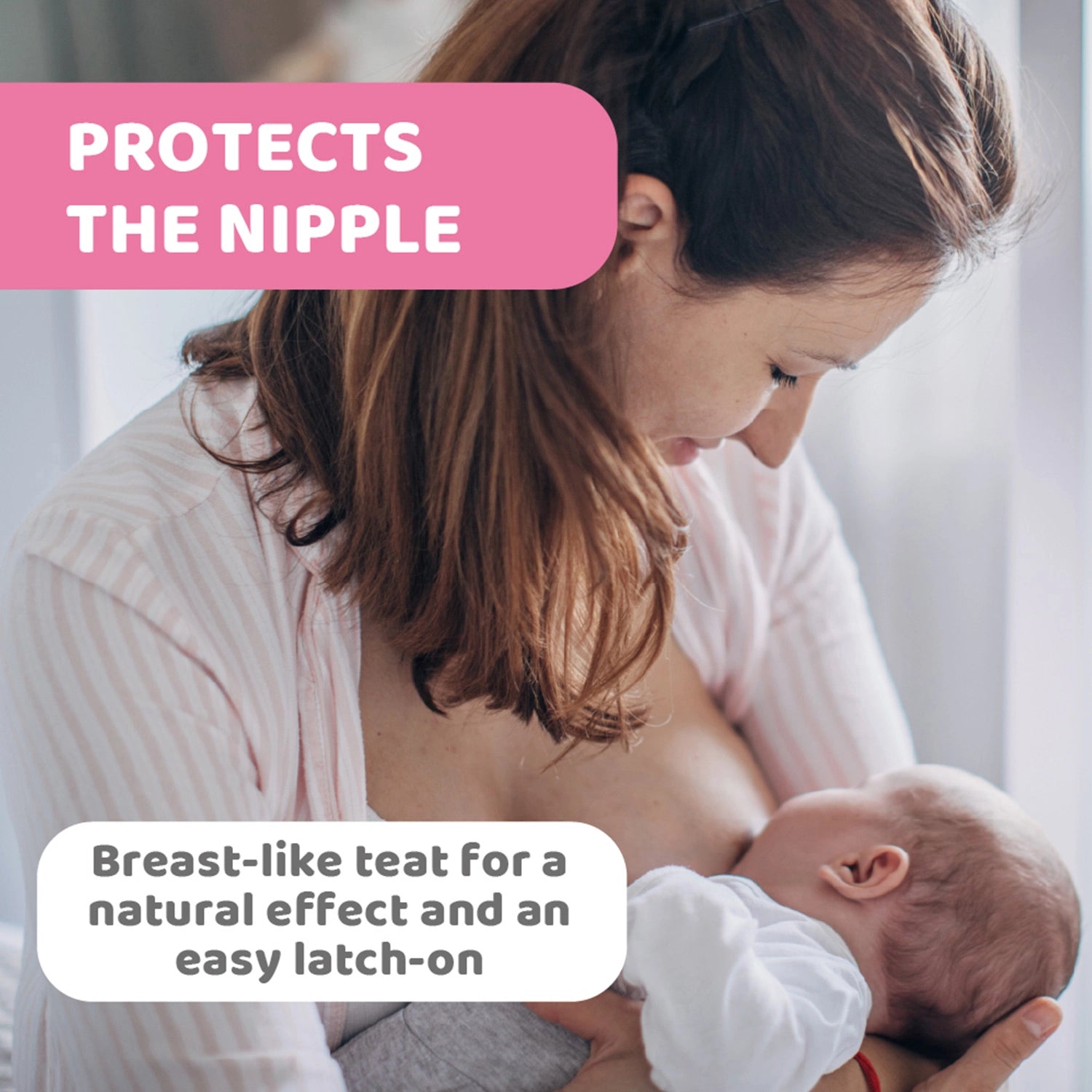 Nipple Shields Silicone  S-M