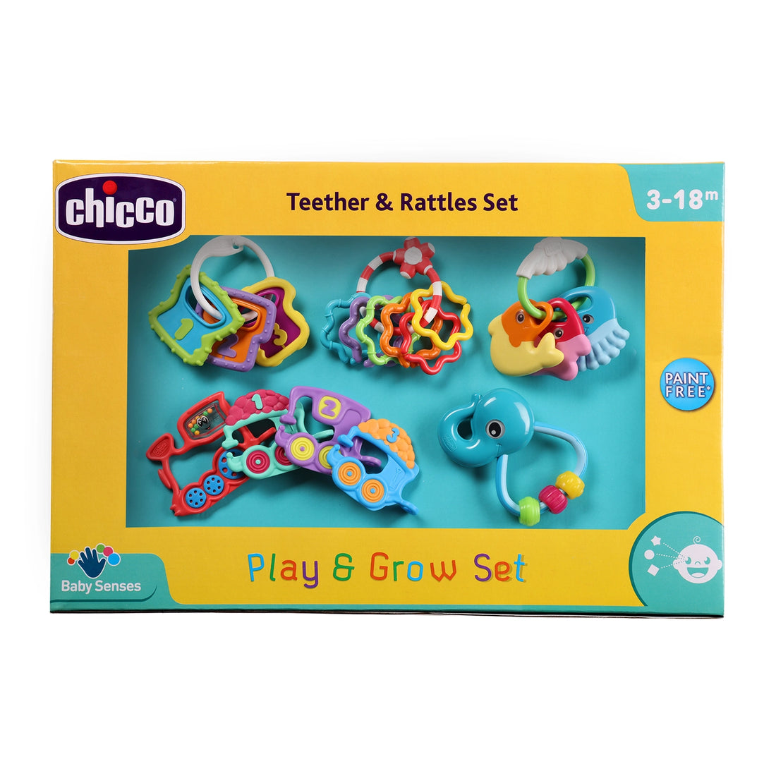 Play &amp; Grow Rattle Gift Set 5 Pcs