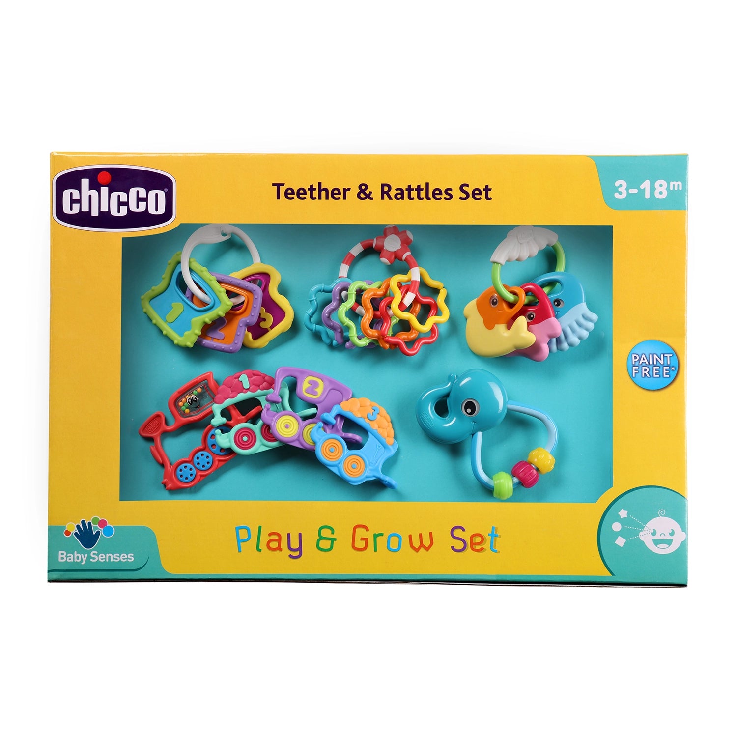 Play &amp; Grow Rattle Gift Set 5 Pcs