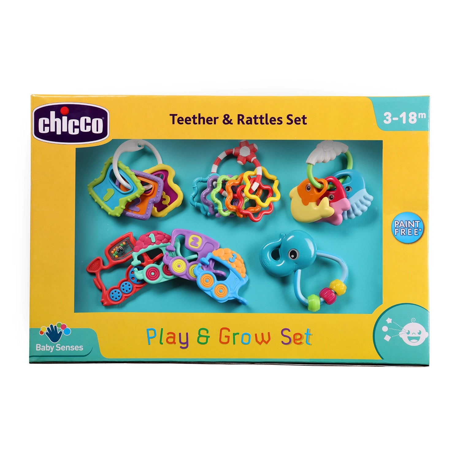 Play &amp; Grow Rattle Gift Set 5 Pcs