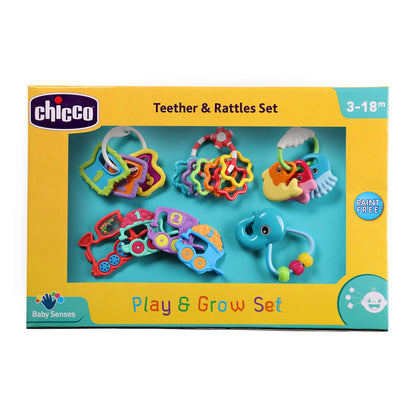 Play &amp; Grow Rattle Gift Set 5 Pcs