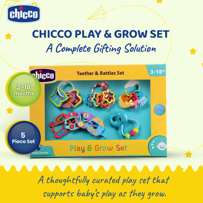 Play &amp; Grow Rattle Gift Set 5 Pcs