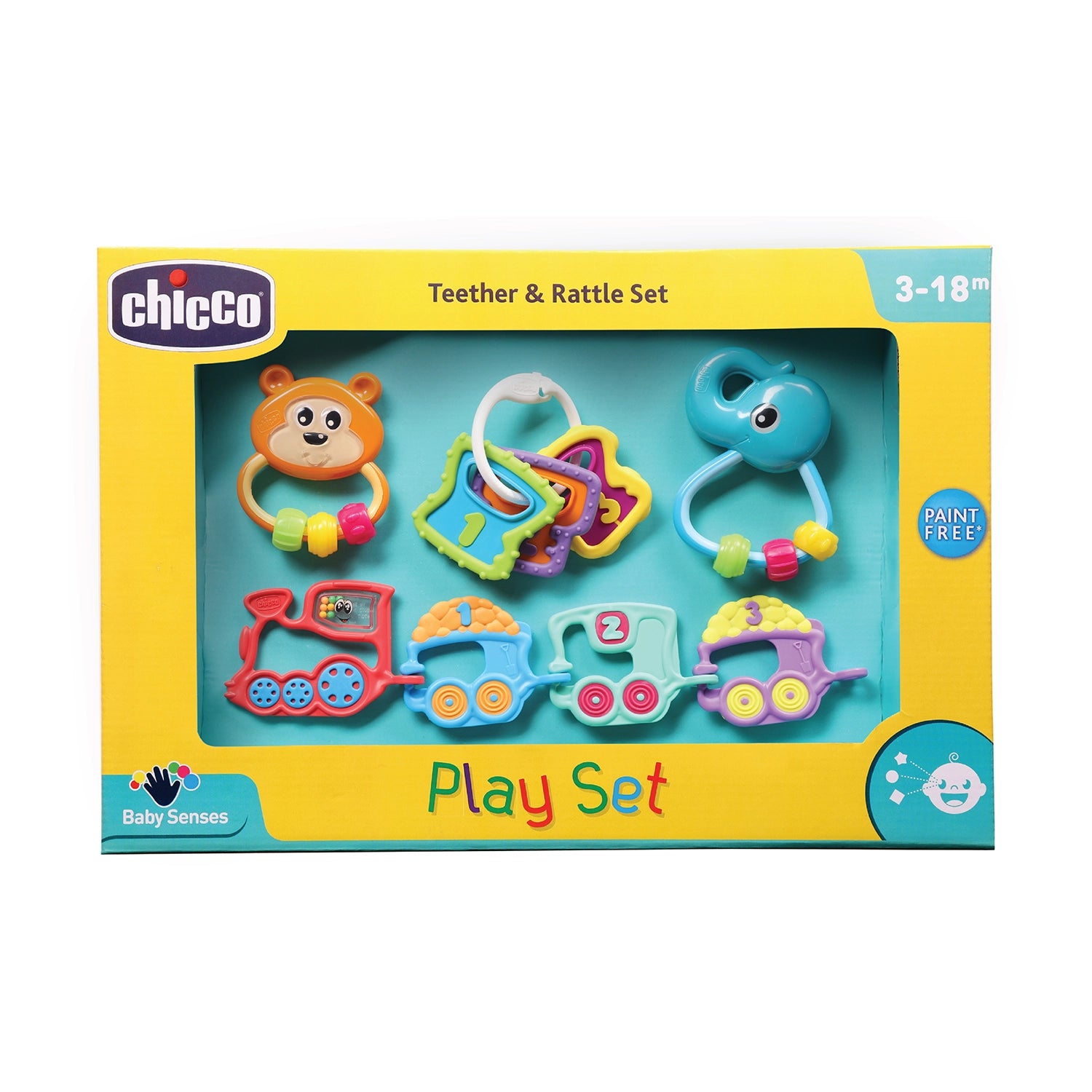 Play Set Rattle Gift Set 4 Pcs