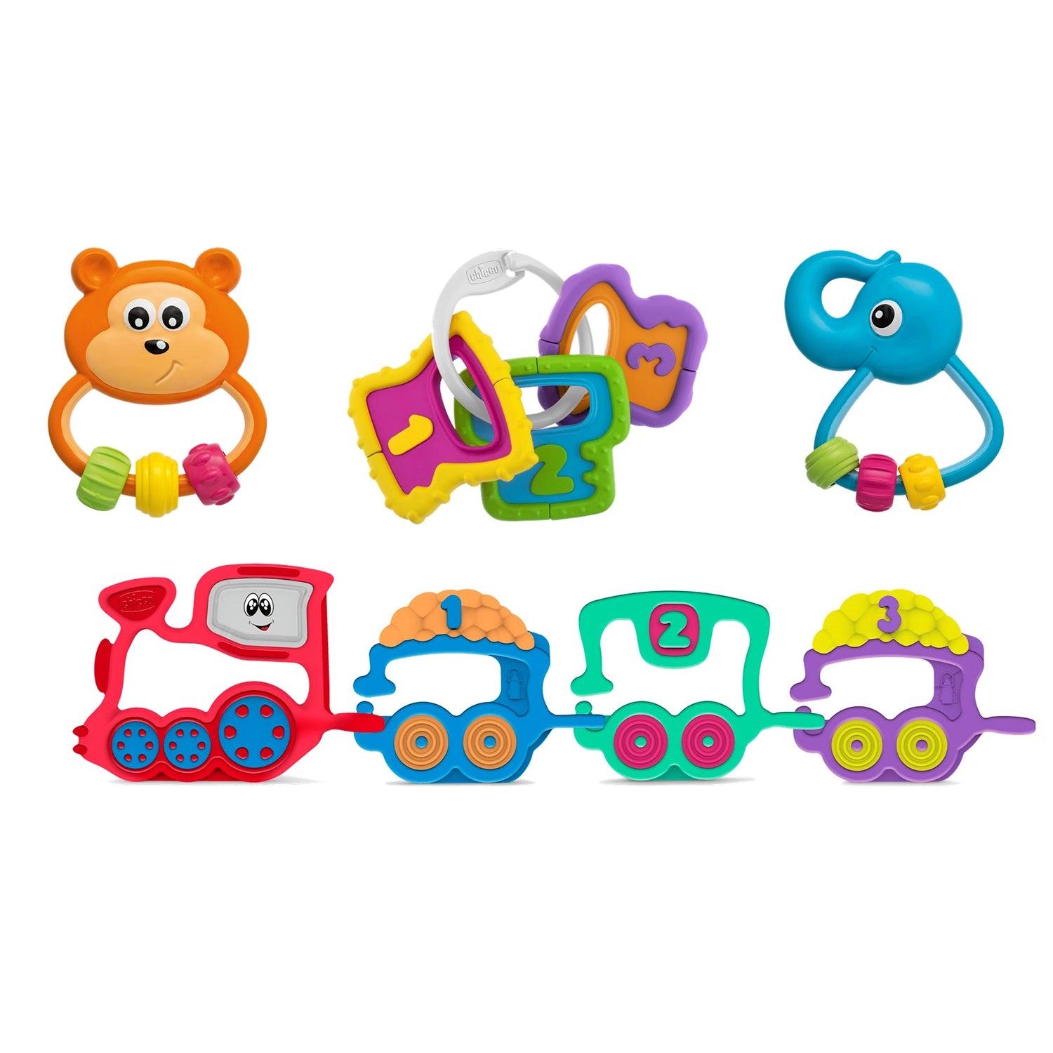 Play Set Rattle Gift Set 4 Pcs