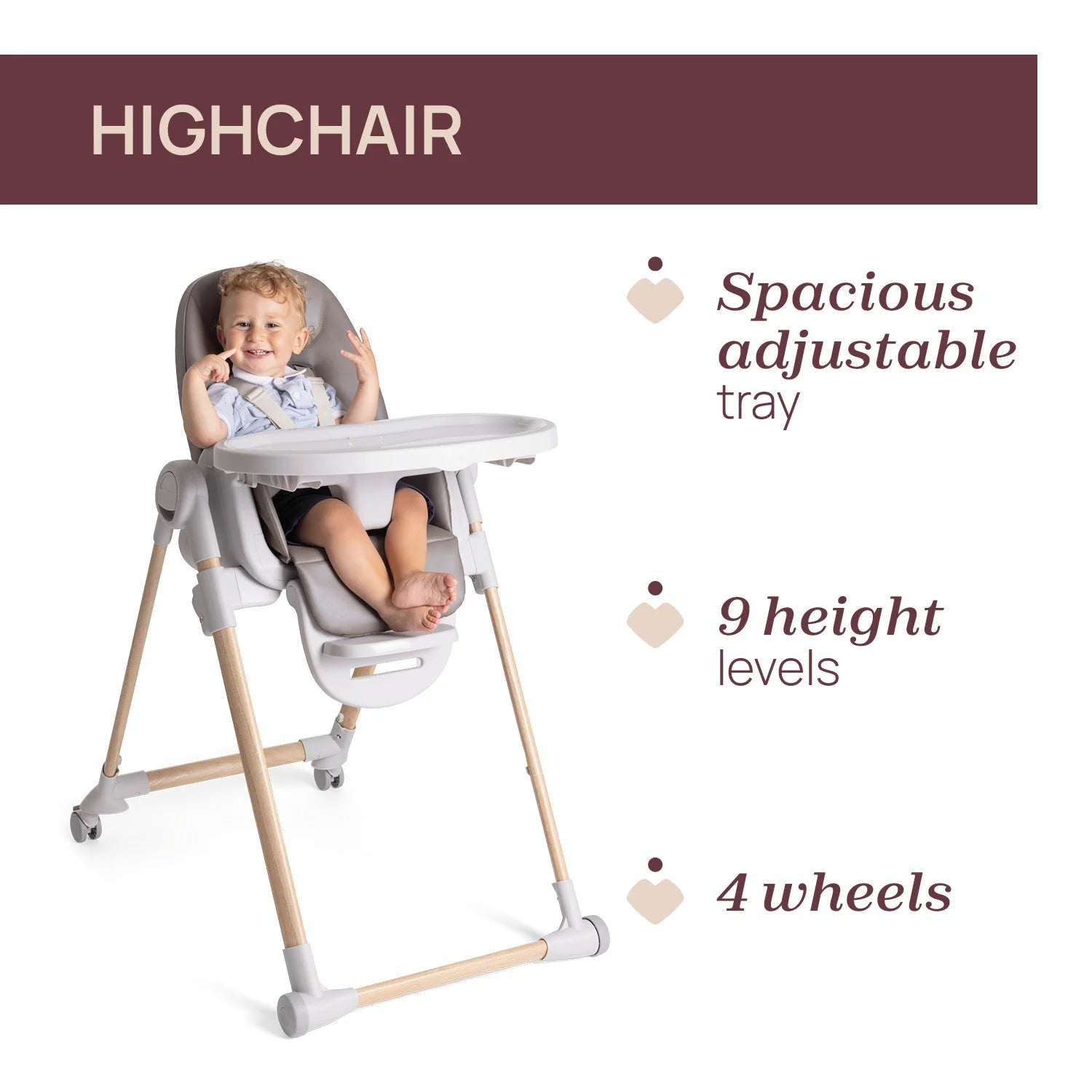 Polly Armonia Highchair Scandinavian