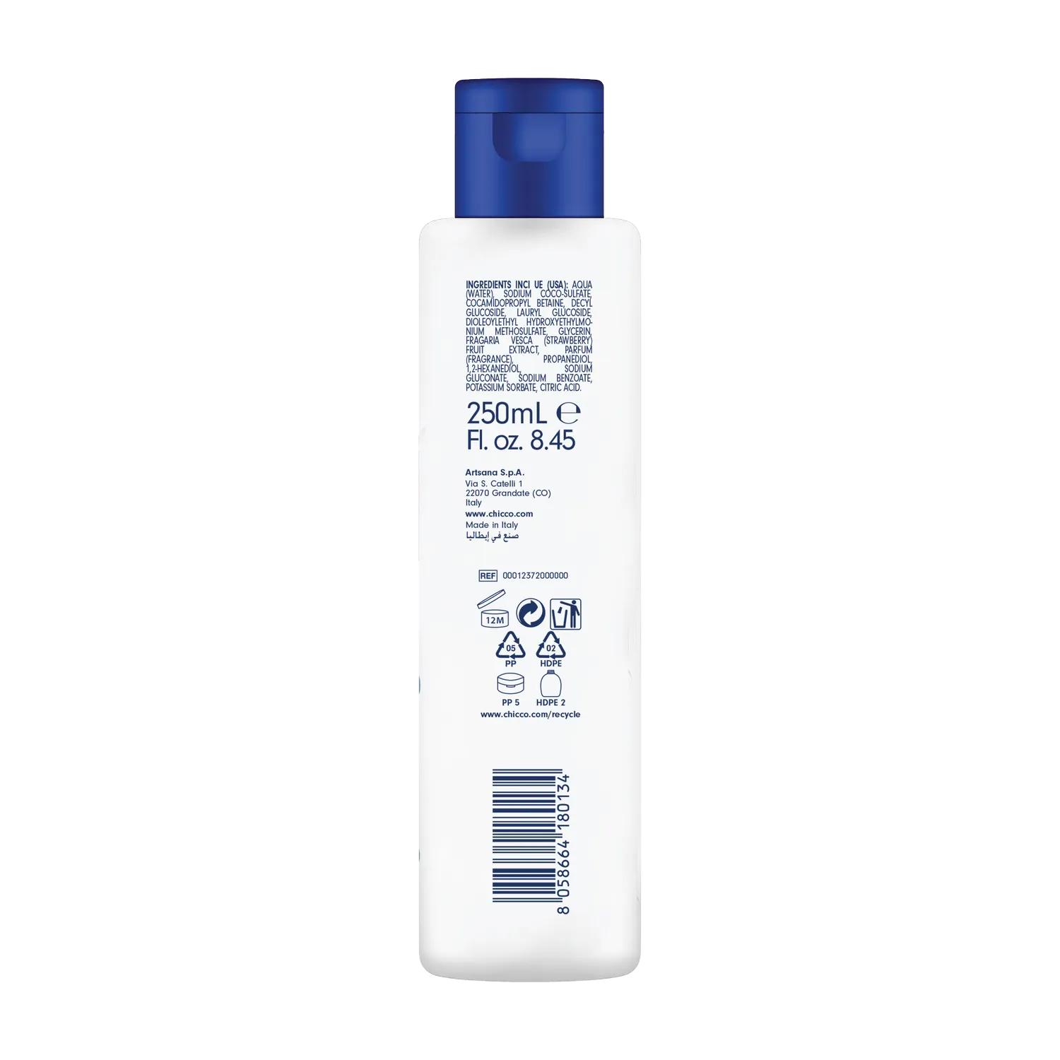 POP Strawberry 2 in 1 Comby Shampoo &amp; Conditioner 250 ml (6 Years+)