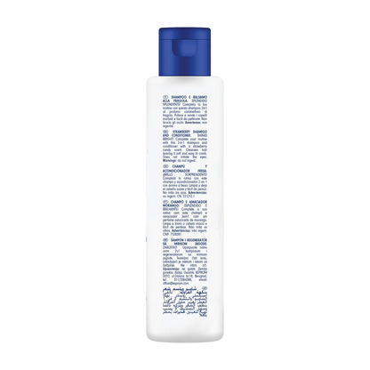 POP Strawberry 2 in 1 Comby Shampoo &amp; Conditioner 250 ml (6 Years+)