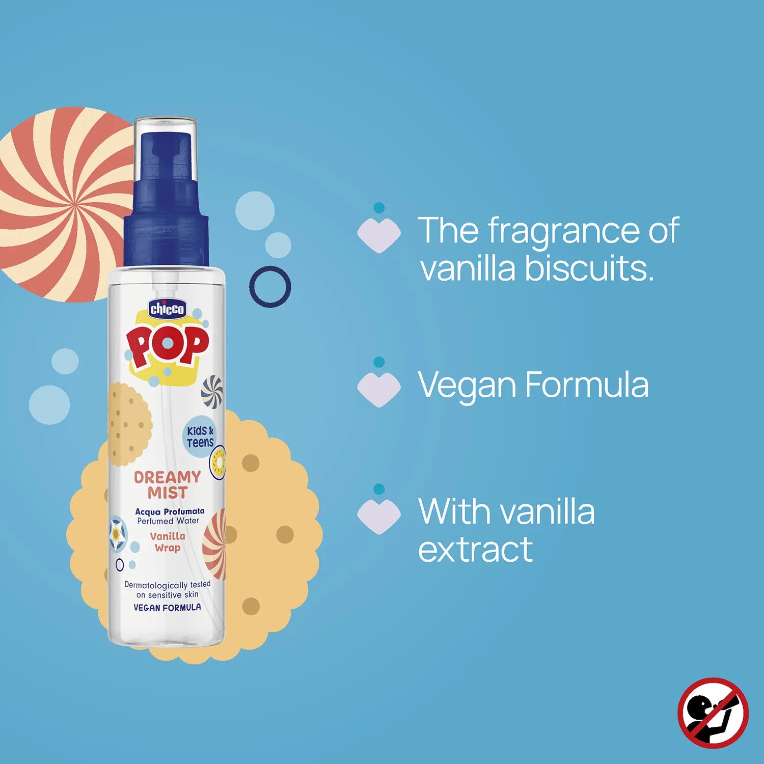 POP Vanilla Wrap Dreamy Mist 150 ml (6 Years+)