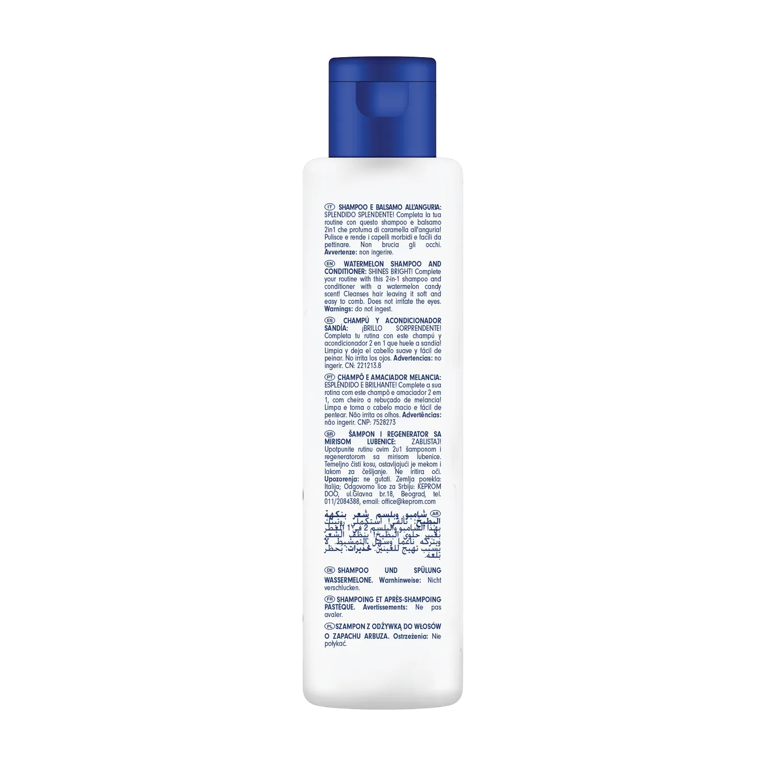 POP Watermelon Splash 2 in 1 Shampoo &amp; Conditioner 250 ml (6 Years+)