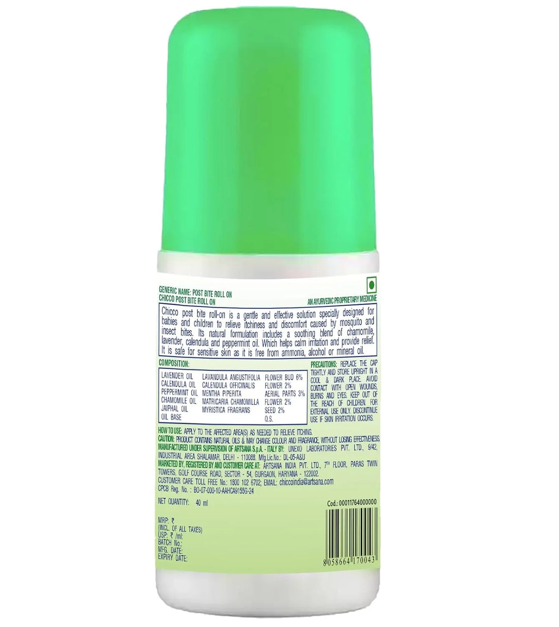 Post Bite Roll On 40ml