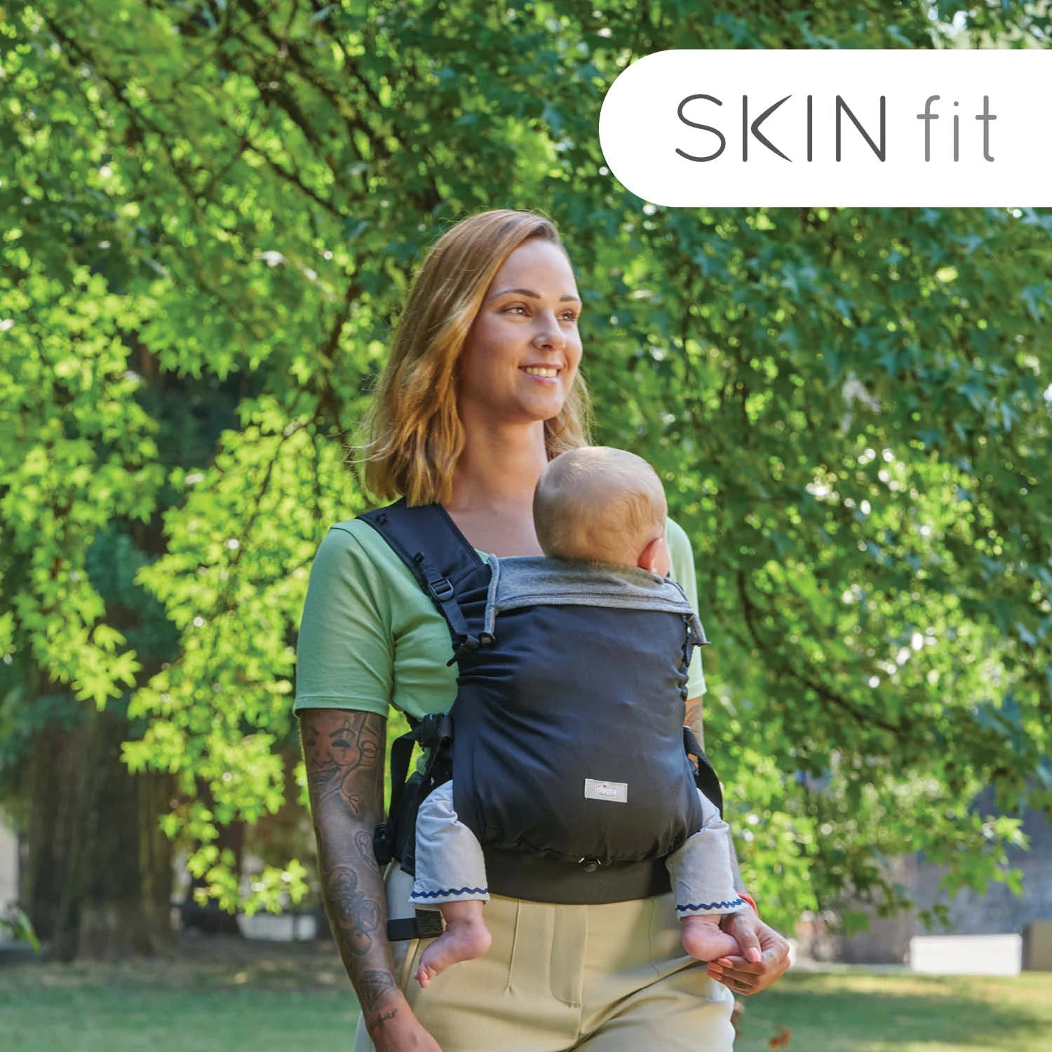 Skin Fit Baby Carrier Blue Passion