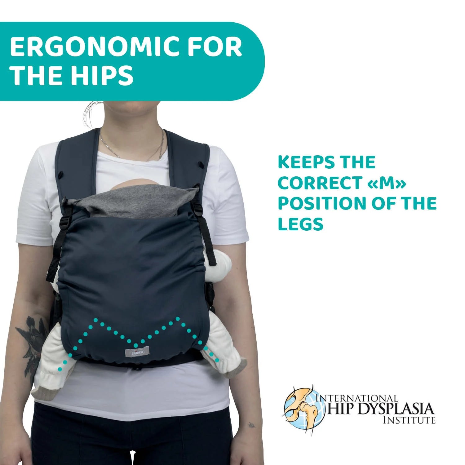 Skin Fit Baby Carrier Blue Passion