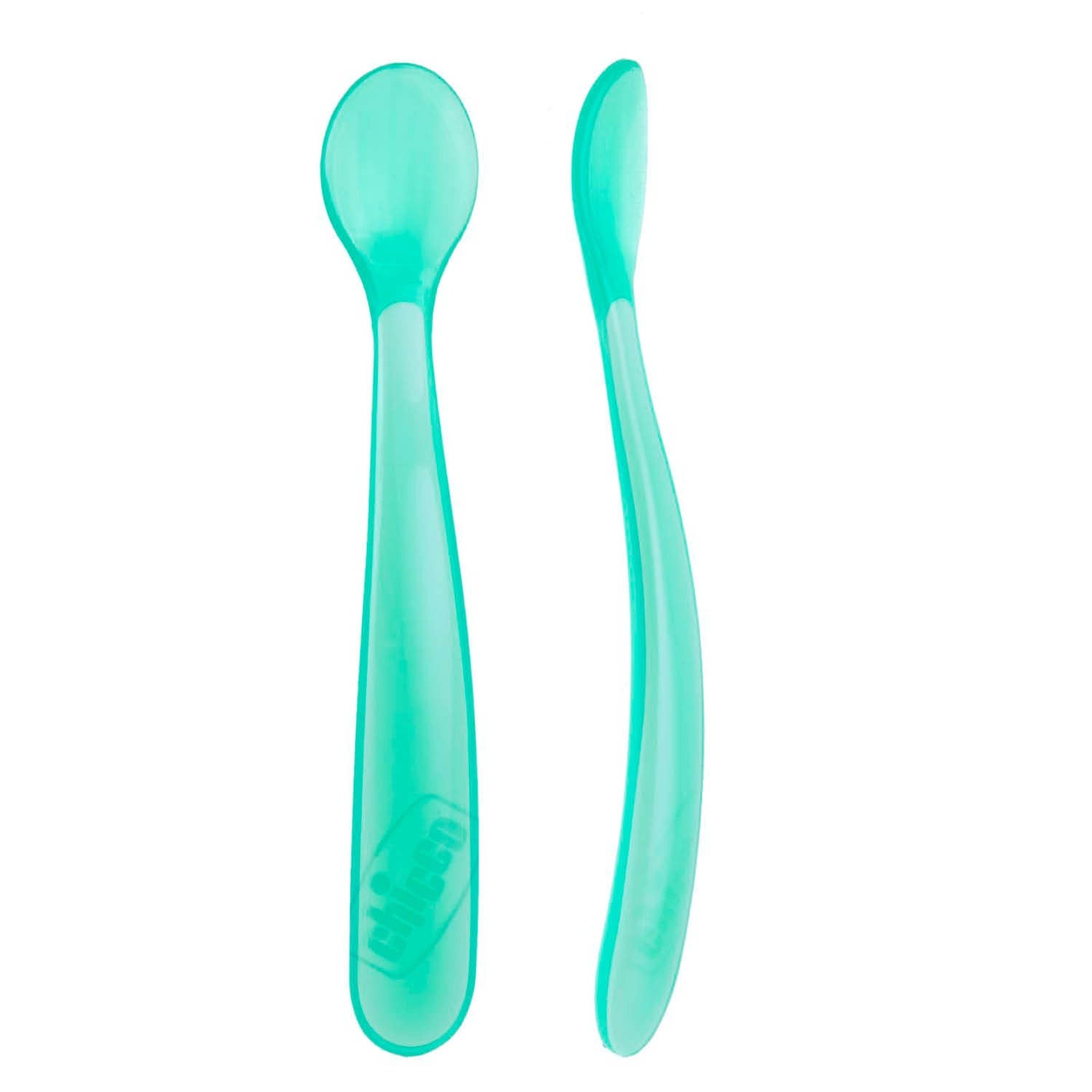 Soft Silicon Spoon Bi Pack Boy 6M+