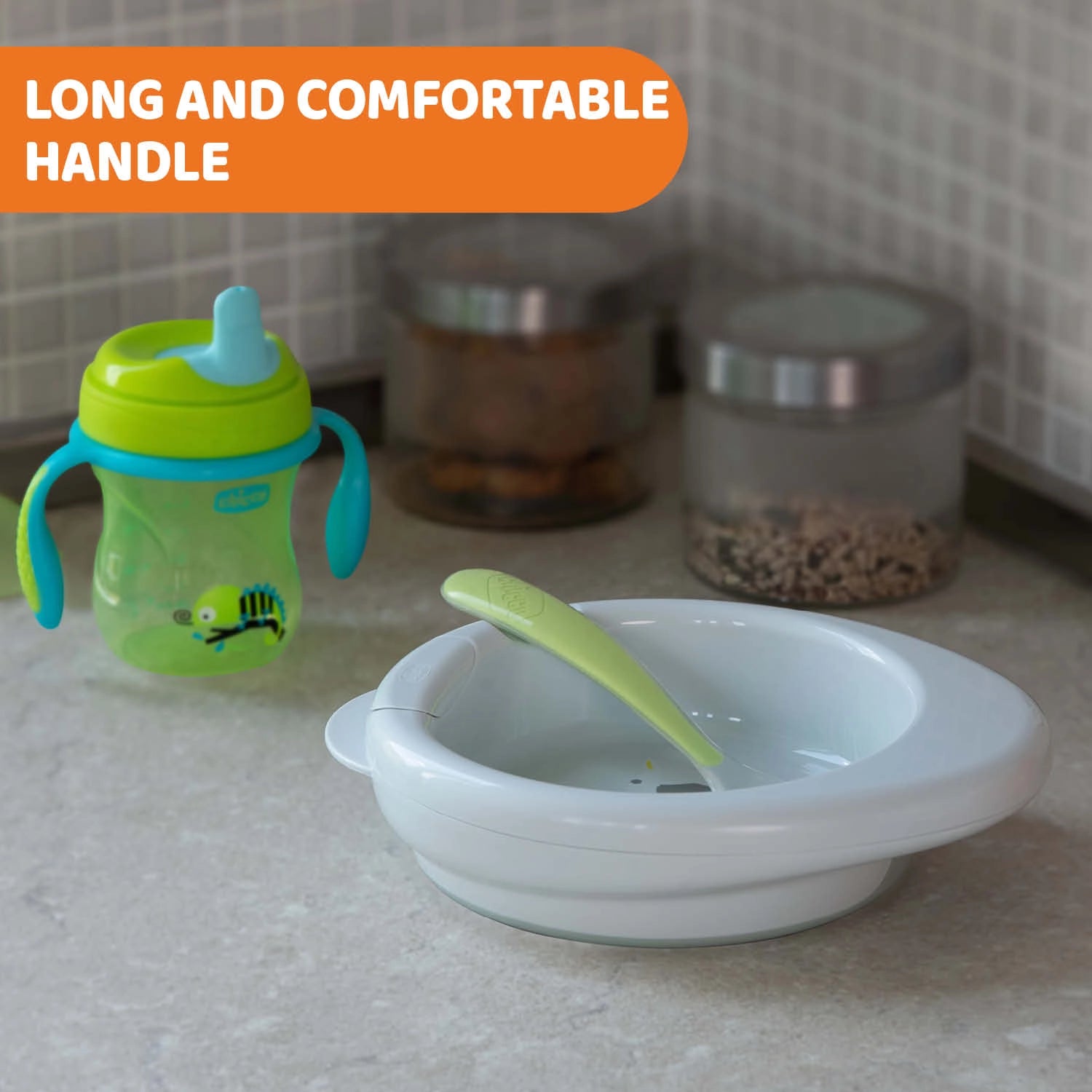 Soft Silicon Spoon BiPack Girl 6M+