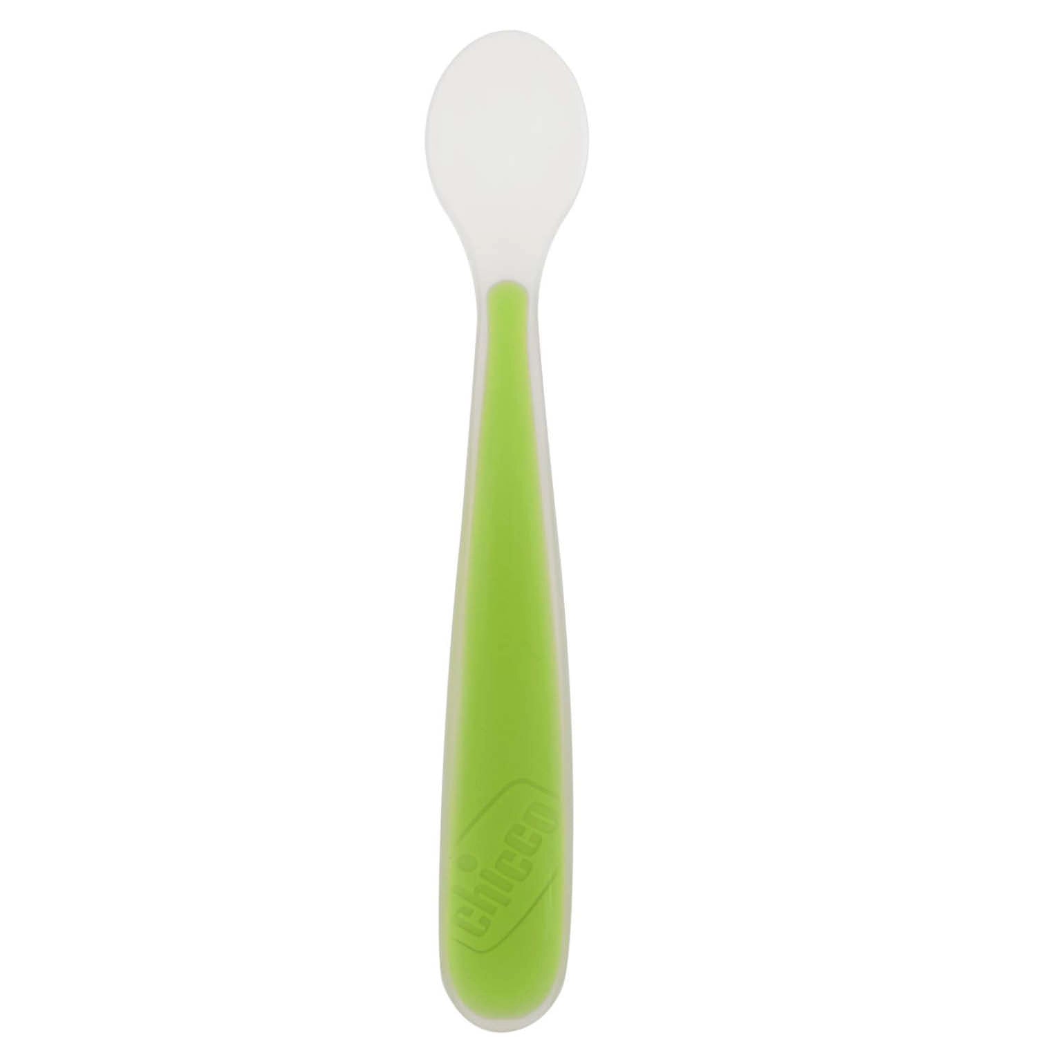 Soft Silicone Spoon 6M+ Green Up
