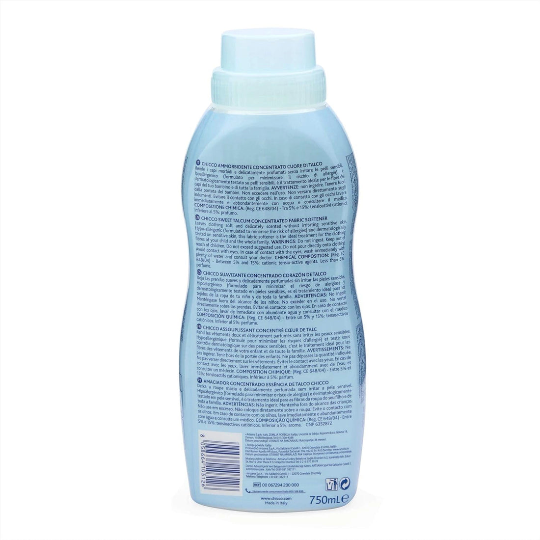 Softener Sweet Talcum 750ml