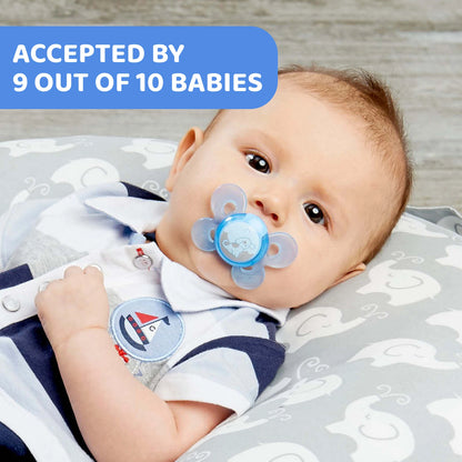 Soother Physio Comfort Blue 16 to 36M 2Pcs