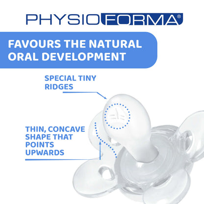 Soother Physio Comfort Blue 16 to 36M 2Pcs