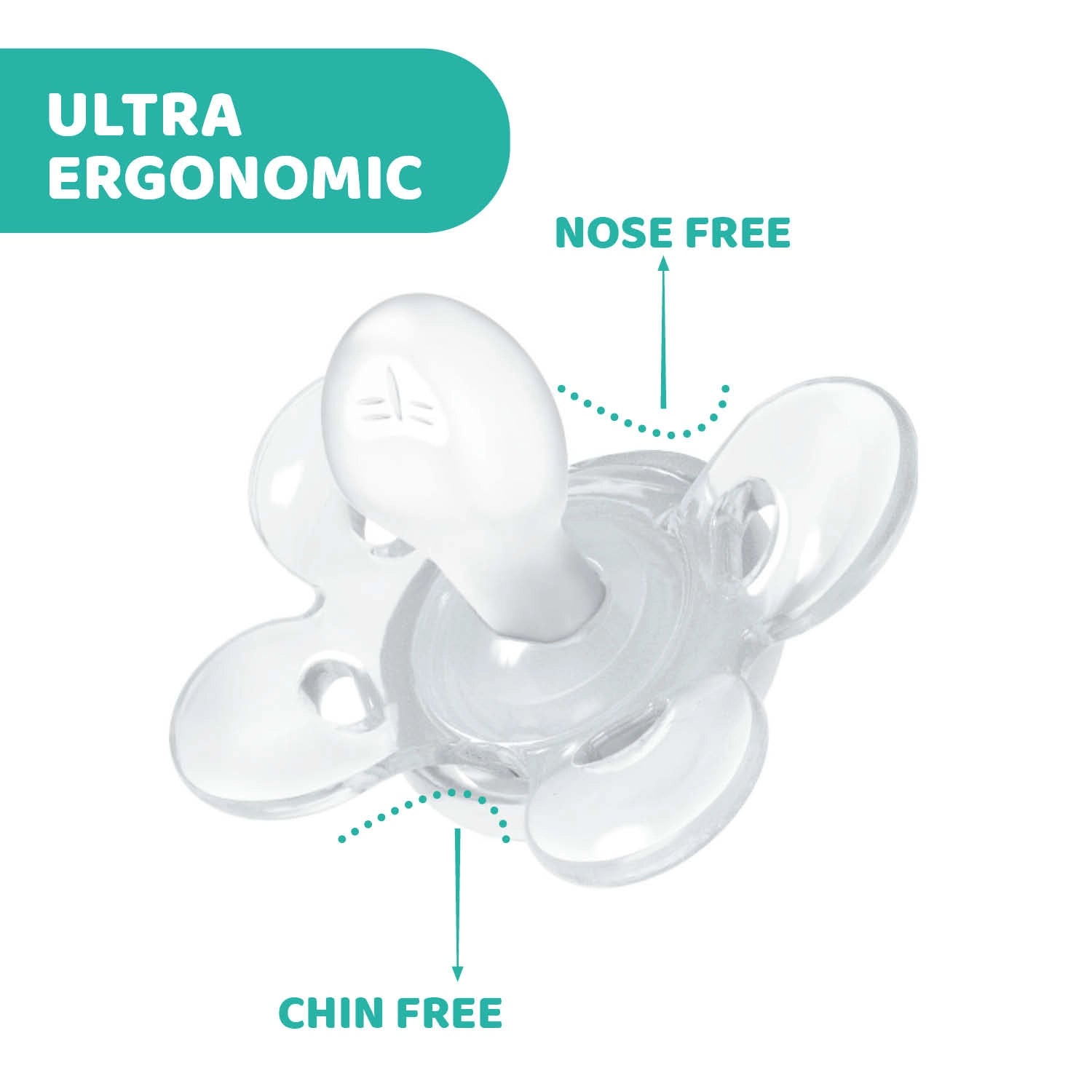 Soother Physio Comfort Pink 2 to 6M 1Pc