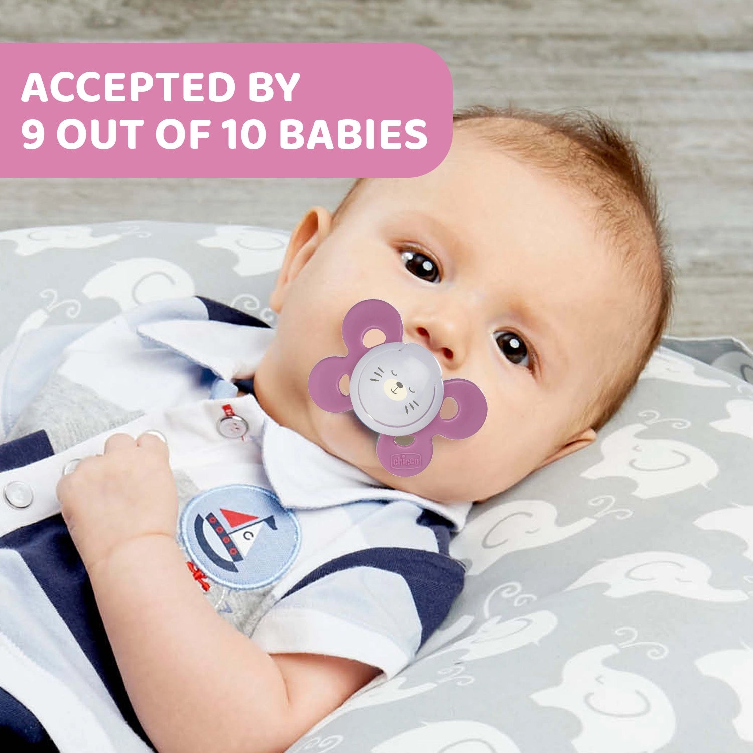 Soother Physio Comfort Pink 16 to 36M 2Pcs