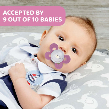 Soother Physio Comfort Pink 16 to 36M 2Pcs