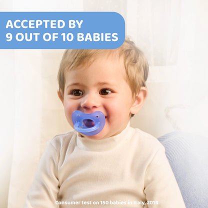 Soother Physio Soft Blue 16 to36M 1Pc