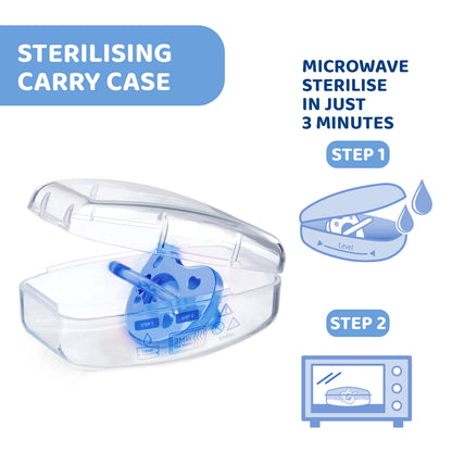 Soother Physio Soft Blue 16 to36M 1Pc