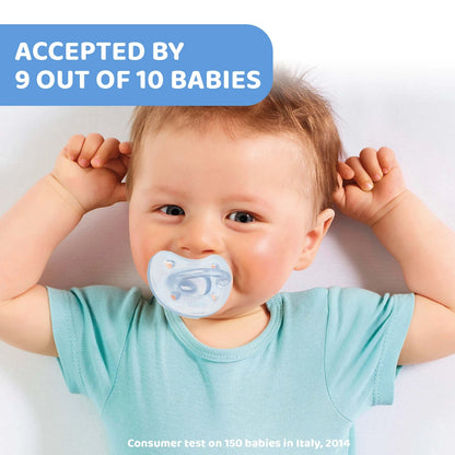 Soother Physio Soft Blue 2 to 6M 1Pc