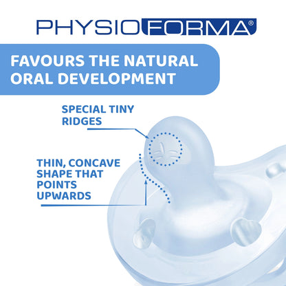 Soother Physio Soft Blue 2 to 6M 1Pc