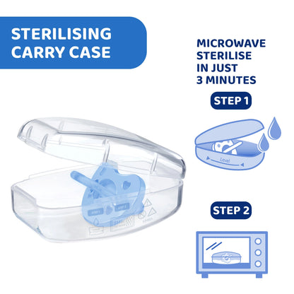 Soother Physio Soft Blue 6 to 16M 1Pc