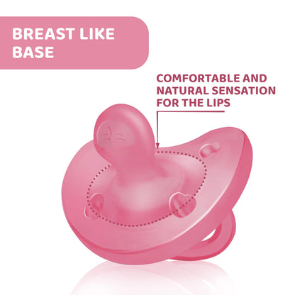 Soother Physio Soft Pink 16 to36M 1Pc