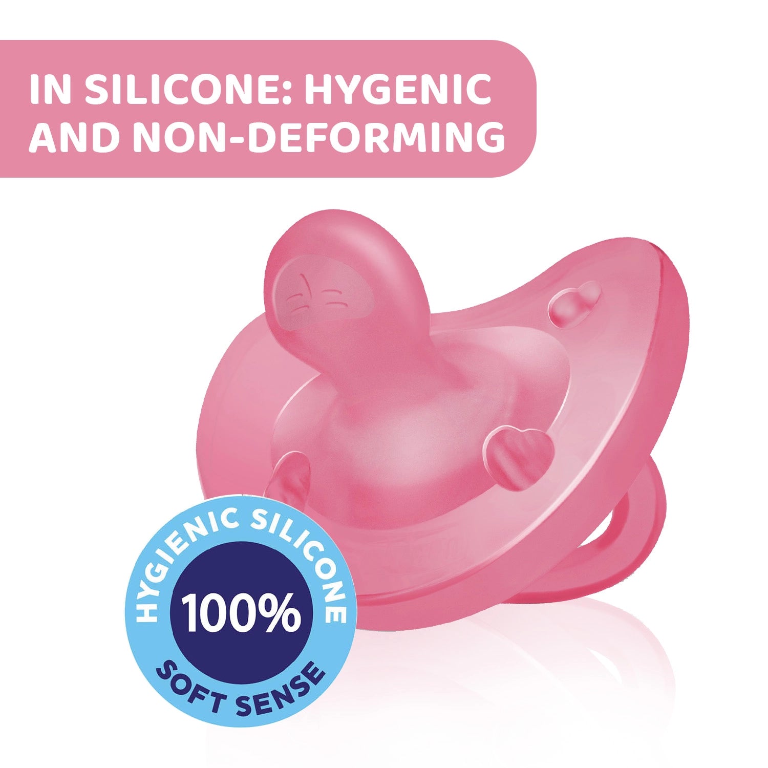 Soother Physio Soft Pink 16 to36M 1Pc