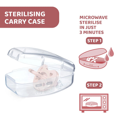 Soother Physio Soft Pink 2 to 6M 1Pc