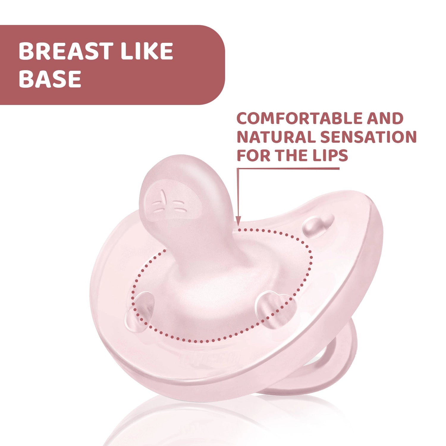 Soother Physio Soft Pink 2 to 6M 2Pcs