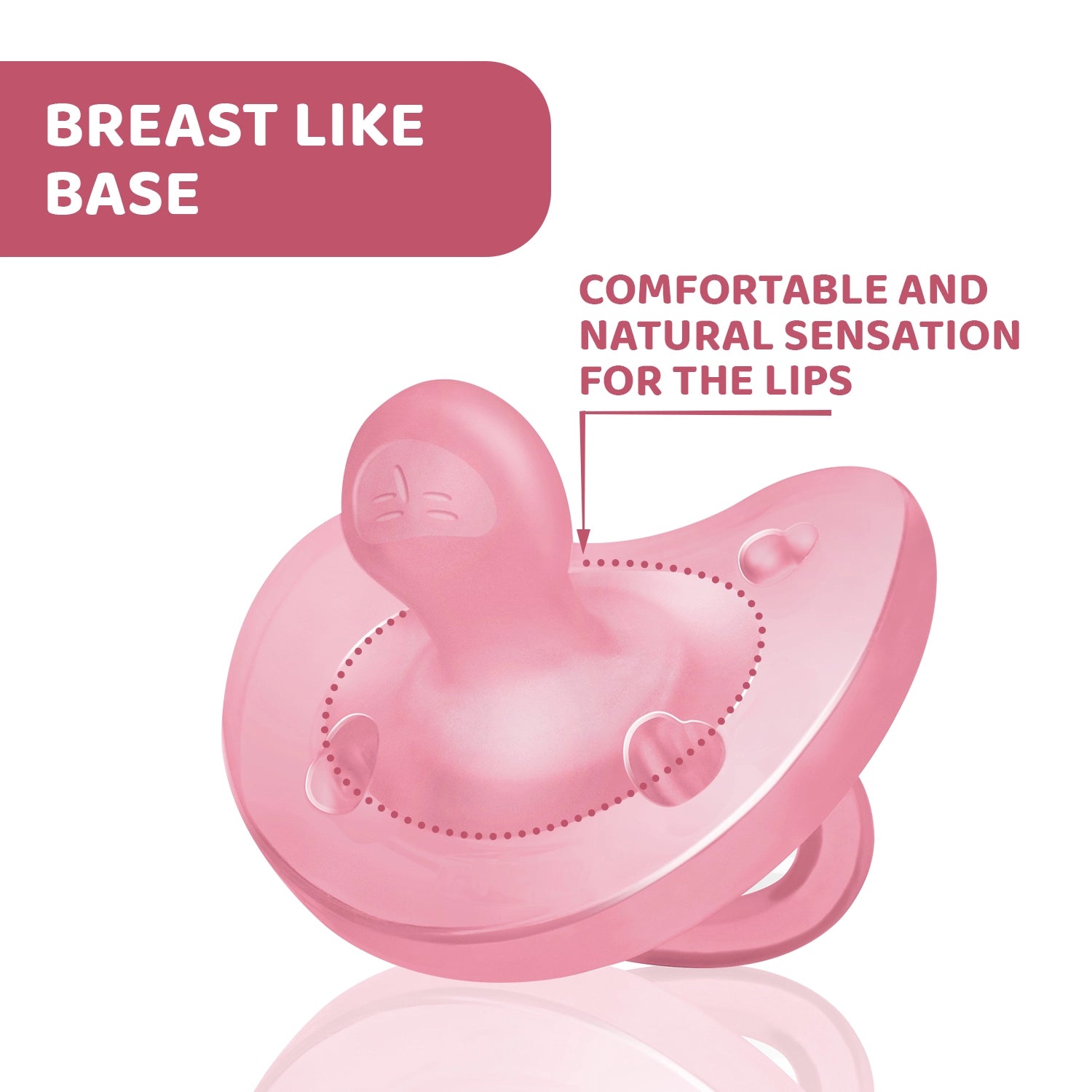 Soother Physio Soft Pink 6 to 16M 1Pc