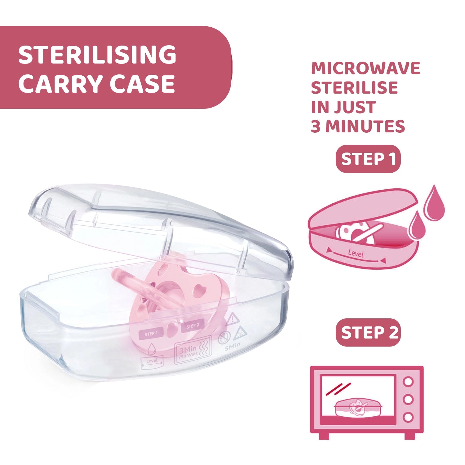 Soother Physio Soft Pink 6 to 16M 1Pc