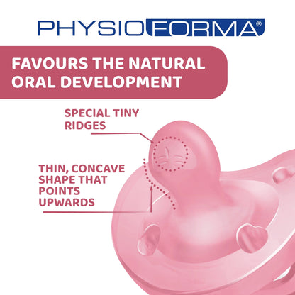 Soother Physio Soft Pink 6 to 16M 2Pcs