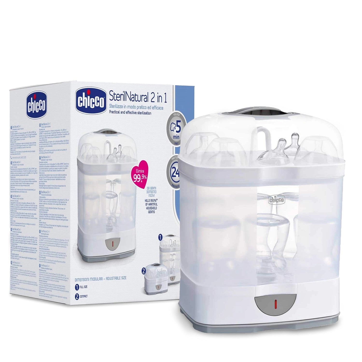 Steam Sterilizer 2In1