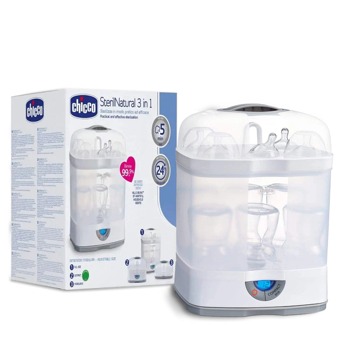 Steam Sterilizer 3In1