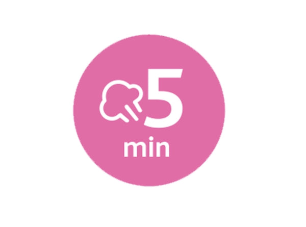 5 MINUTES STERILIZATION