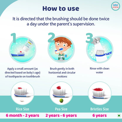 Strawberry Toothpaste 12M to 6Y 50 g